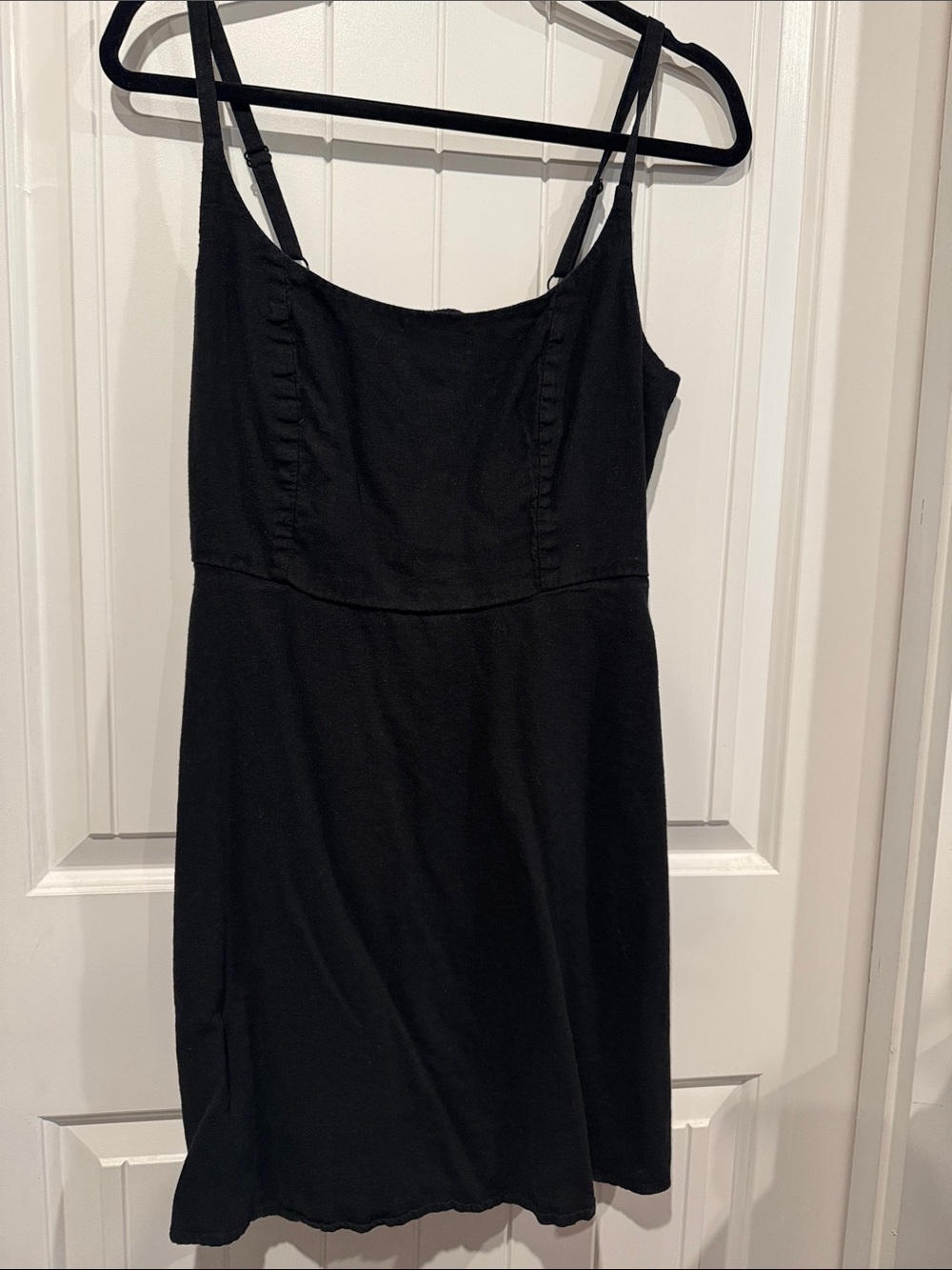 Old Navy Black Spaghetti-Strap Mini Dress